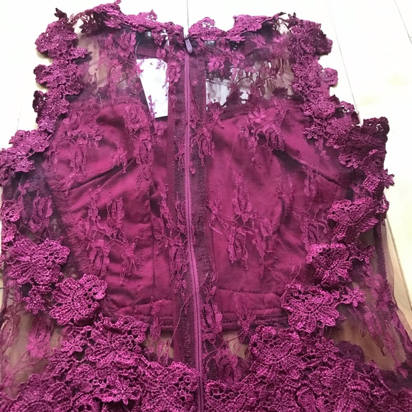 Soieblu lace dress (S) - Picture 3 of 4